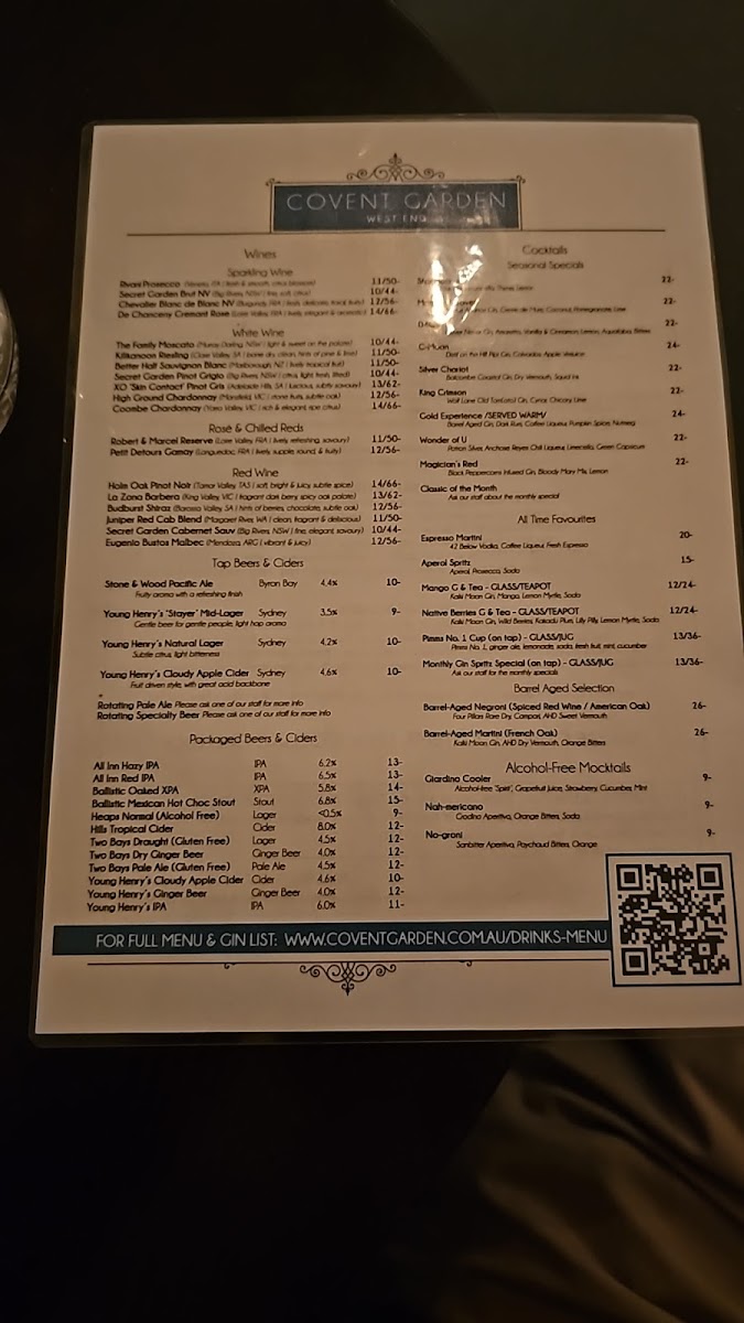 Covent Garden - Gin Bar & Restaurant photo 4